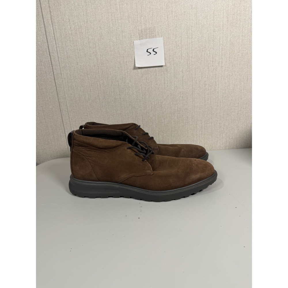 ECCO Mens Turn GORE-TEX Chukka Boots Cocoa Brown Suede 633124 45 EU 11-11.5 US